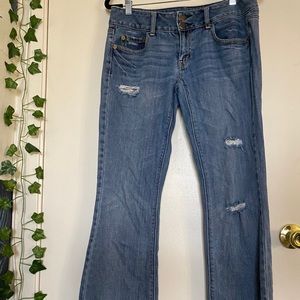 American Eagle Low Rise Bell Bottoms